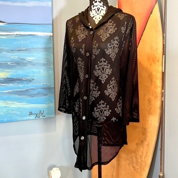 Dream Beach,Made in USA, Cool Netted Swimsuit Cover,Excellent Condition,Size XL - Picture 1 of 5